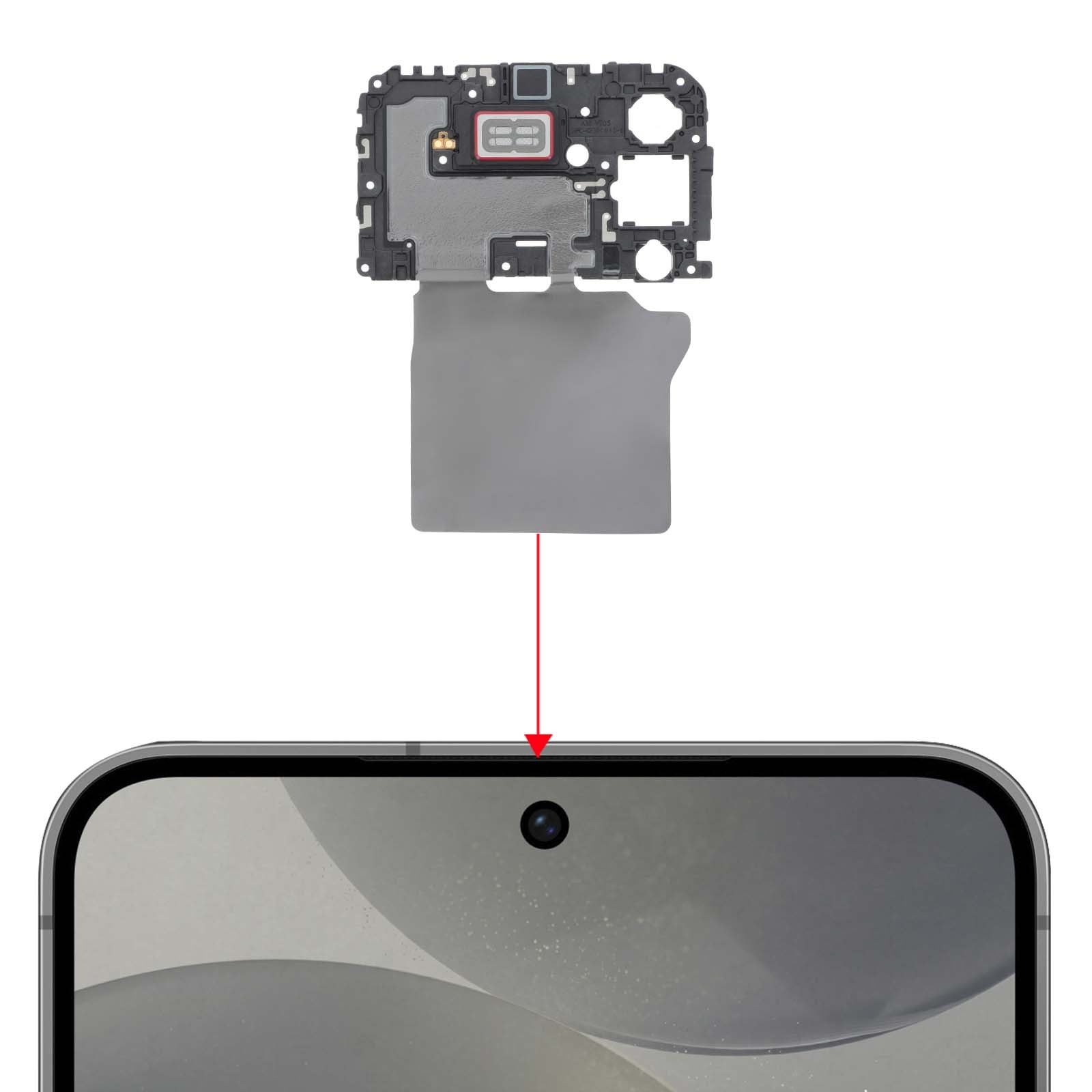 Antenne NFC Samsung Galaxy A36 composant audio écouteur interne gris - 3