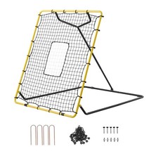 Uimoso Baseball Softball Rebounder Net with Adjustable Angles for Training