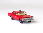 Vintage Lesney Matchbox Superfast #59 Ford Galaxie Fire Chief Car XLNT 1970