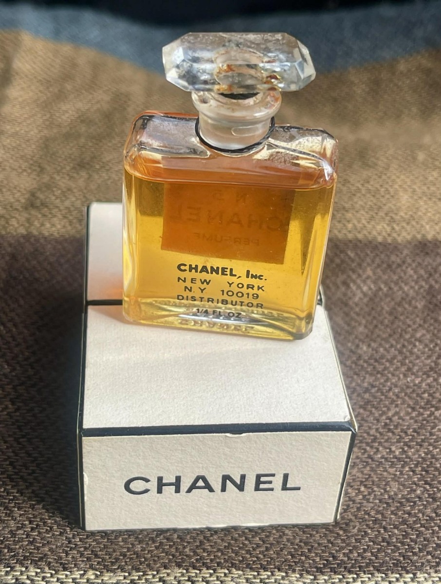 Vintage Chanel No 5 Parfum Paris 1/4 fl.oz | eBay