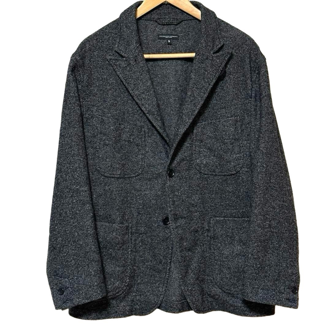 Engineered Garments NB Jacket Blend Homespun Gray… - image 1