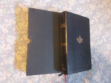 Collins Masonic Bible + slipcase vgc freemasonry