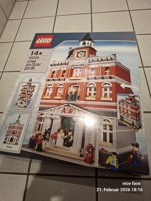 LEGO Creator Expert 10224 Großes Rathaus Town Hall Modular Building  NEU+OVP