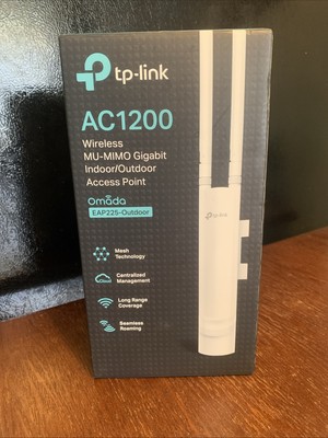 TP-Link EAP225-Outdoor Omada AC1200 Wireless Access Point (Open Box)