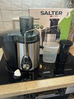 Salter Fruit Juicer 2 Speeds, 600W, Healthy Power