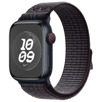 Nike Sport Loop Armband für Apple Watch | 38/40/41/42 mm - Black & Blue