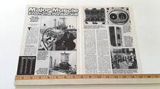 Pontiac 455 V-8 Engine 511 H.p. Original 1999 Article