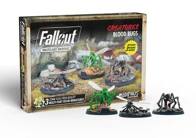 Fallout Wasteland Warfare Creatures Blood Bugs Modiphius Monster Kreaturen
