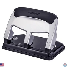 Heavy Duty 3 Hole Punch, 40-Sheet Capacity, Easy Squeeze, Home Office Supplies