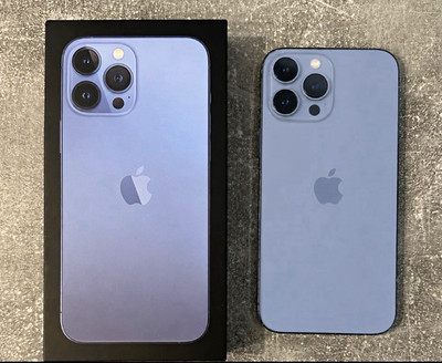 Apple iPhone 13 Pro 256 GB Blau Smartphone iOS Slate