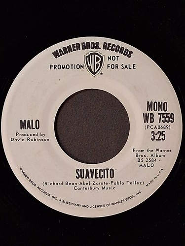 northern soul MALO Suavecito WARNER BROS. 7559 DJ