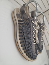 Keen Uneek Steel Grey Woven Cord Sandals size UK 7 