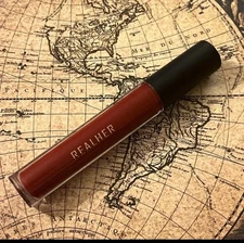 Realher - I Am A Fighter - Color Rich Lip Gloss - Full SIze 0.17 Oz - Deep Red