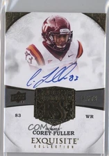 2013 Exquisite Collection Rookie Signatures /70 Corey Fuller #97 Rookie Auto RC