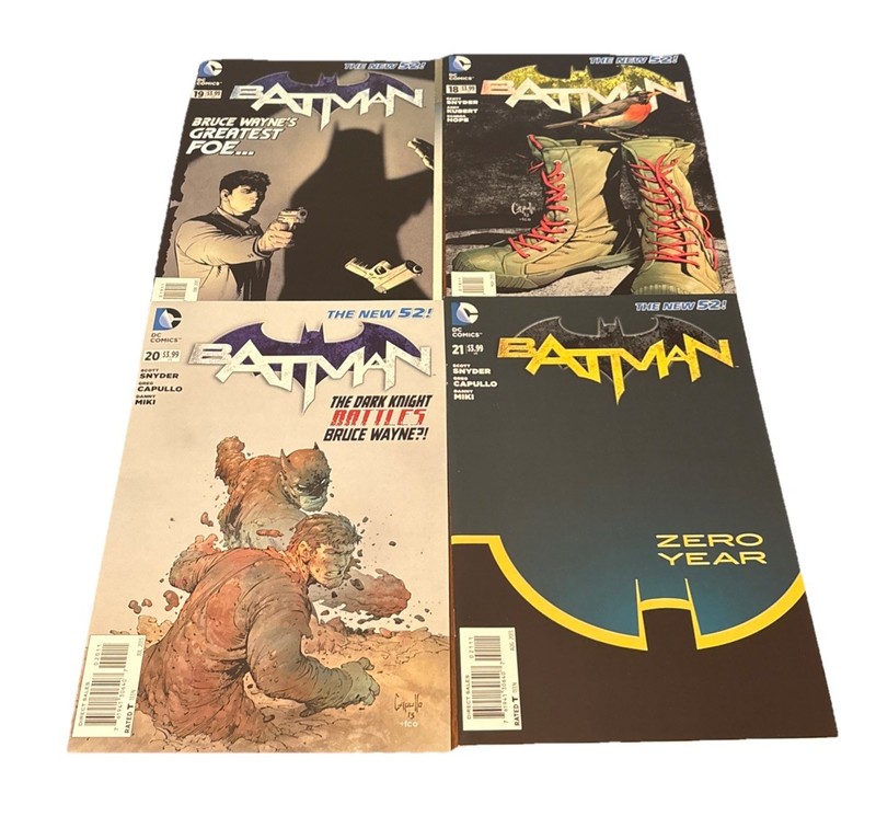 Batman #18,19,20,22 Volume 2. (lot of 4) Scott Snyder 2013 New 52 Death of Robin