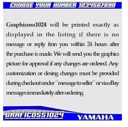 Graphics Kit for HONDA TRX90 TRX 90 (2006-2024) custom decals stickers - Picture 8 of 9
