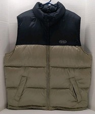 Eddie Bauer EBTEK Full Zip Goose Down Puffer Vest - Men's XL EUC