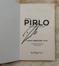 Andrea Pirlo signiertes Fußball Italien Weltmeister Buch & PSA QO Karte + COA