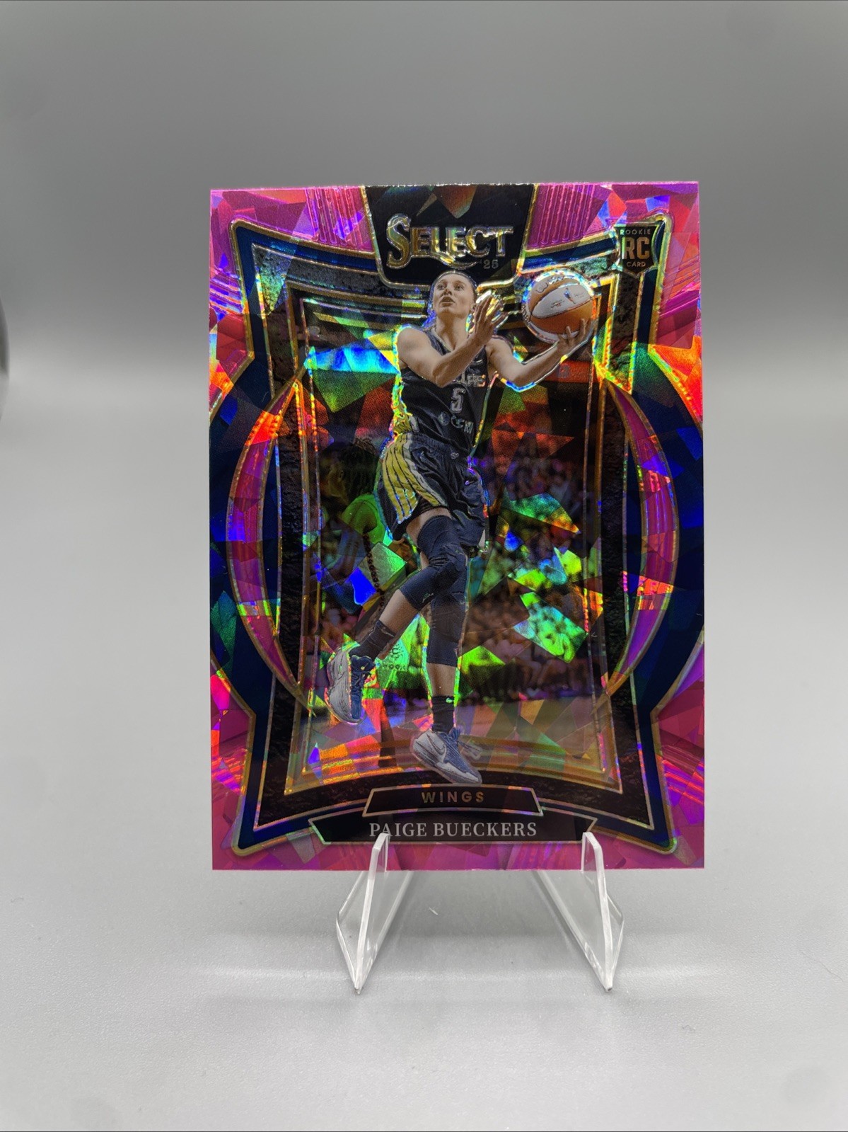 2025 Panini Select WNBA - Paige Bueckers RC #25 Concourse - Pink Ice Prizm