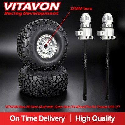 VITAVON CNC Alu7075 Redesigned Portal Axle Combo Set for Traxxas