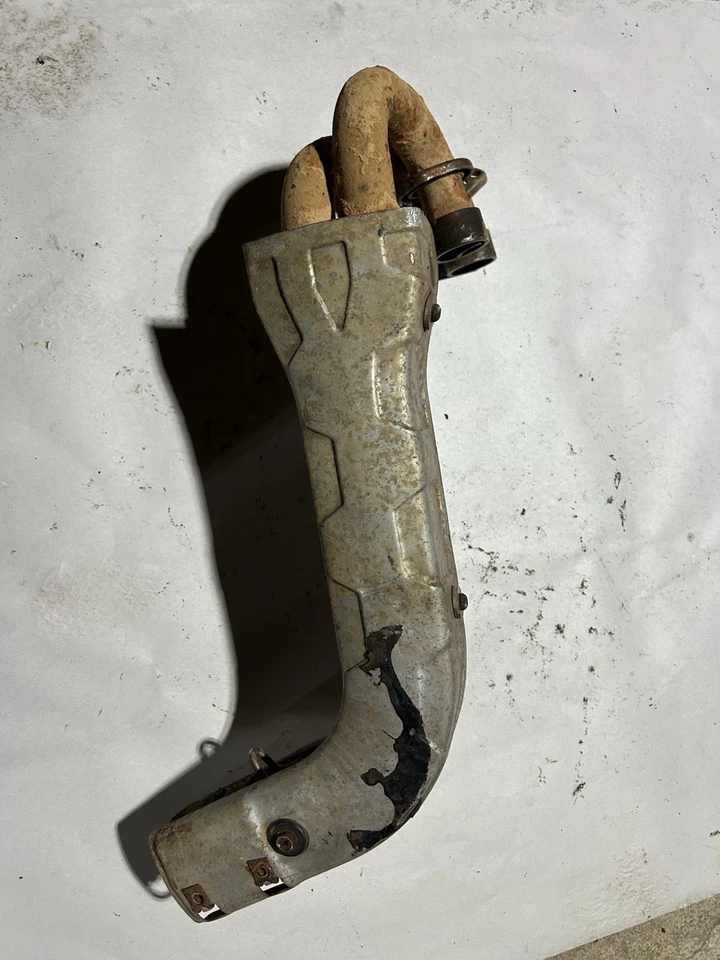 2007 2008 Yamaha Grizzly 700 Oem Exhaust Header Head Pipe 99999-03990-00 #2 - Image 3 of 4