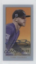 2019 Topps Clearly Authentic Auto T206 Design /99 Trevor Story #TA-TS Auto 0xz8