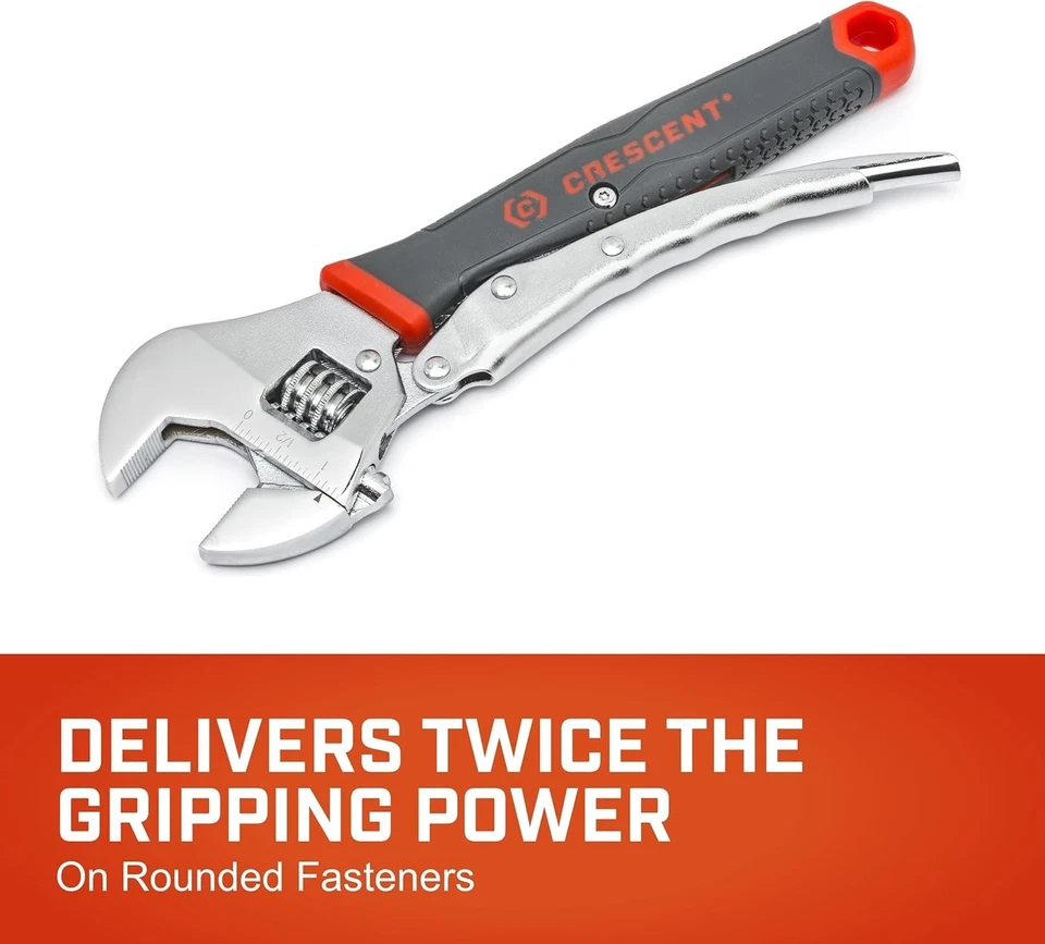 Llave ajustable de bloqueo de 10" Extreme Grip 3160 Foto 3 de 4