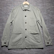 Taylor Stitch Chore Jacket Mens 38 Olive LS The Ojai Jacket Organic Cotton Coat