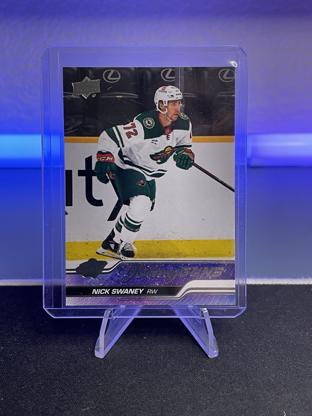 2023-24 Upper Deck Series 2 Nick Swaney Young Guns #458 Minnesota Wild