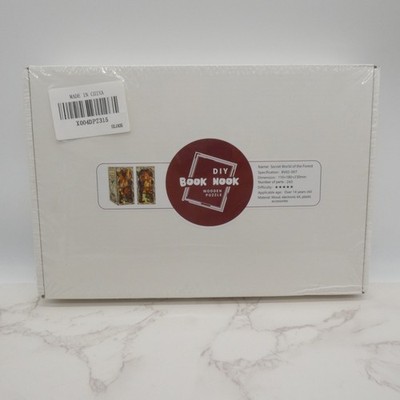 DIY Miniature Kit Book Nook Secret World of the Forest Wooden Puzzle Room Box
