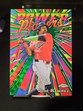 2025 Topps Jose Ramirez Power Players #PP-14 Green Logofractor /99