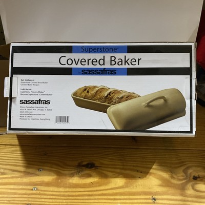 Superstone Covered Bread Baker | Unglazed