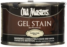 Old Masters 80208 Gel Stain 1 Pint Golden Oak Household Wood Stain