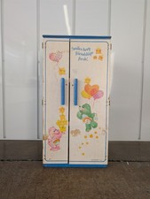 Rare 30.5" Care Bears 1984 FRIDGE Pantry Cupboard VINTAGE Kitchen Cabinet