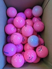 Mixed PINK Balls - Grade A 12 Balls