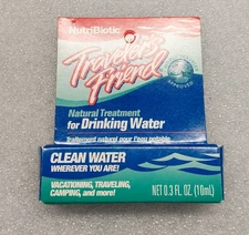 Nutribiotic Traveler's Friend Citrus Seed Extract - 10mL Natural Treatment Water