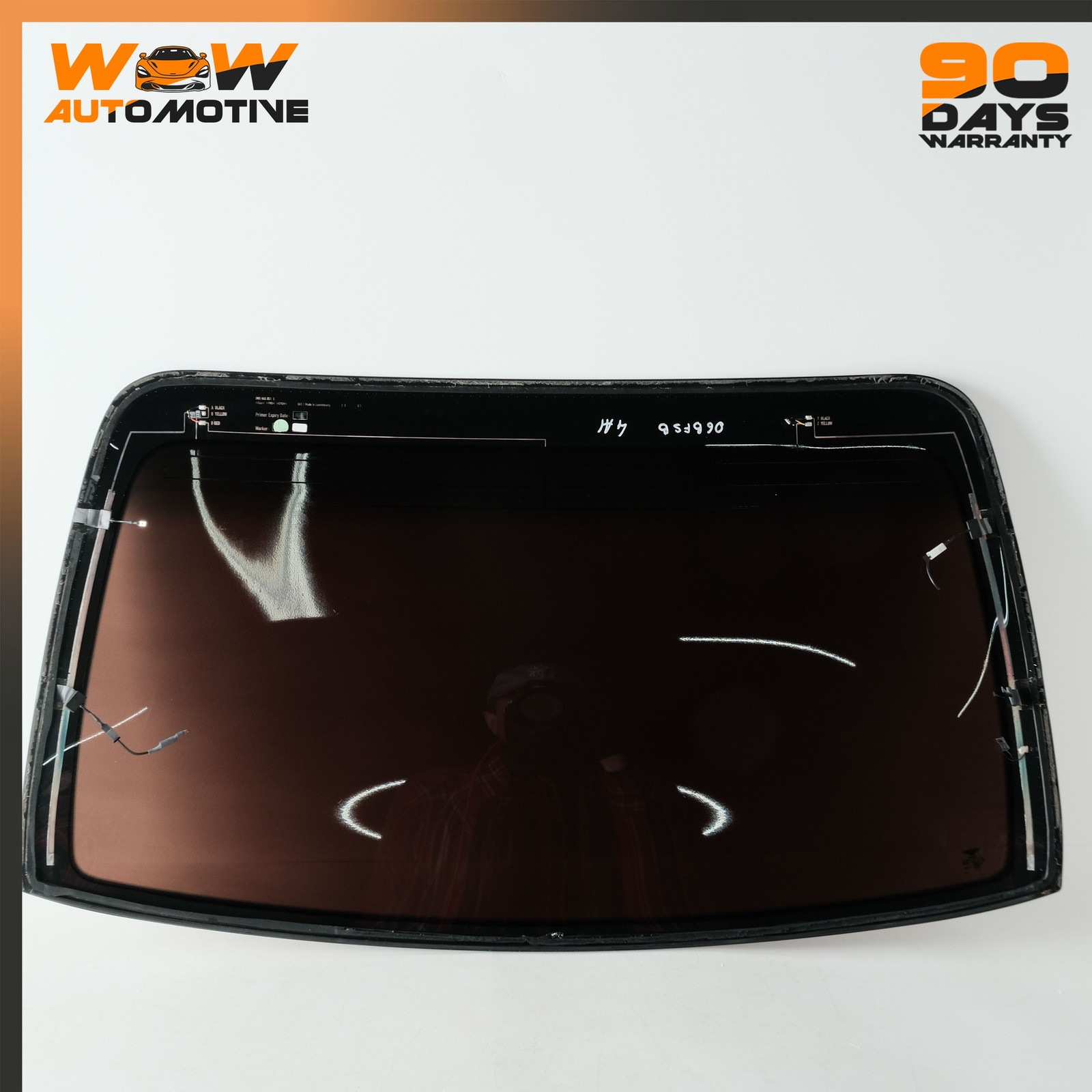 06-13 BENTLEY CONTINENTAL FLYING SPUR REAR WINDSHIELD WINDOW AUTO GLASS OEM