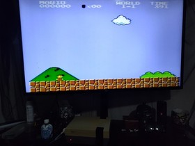 NES Console Bundle with Two Original Controllers, Super Mario/ Duckhunt