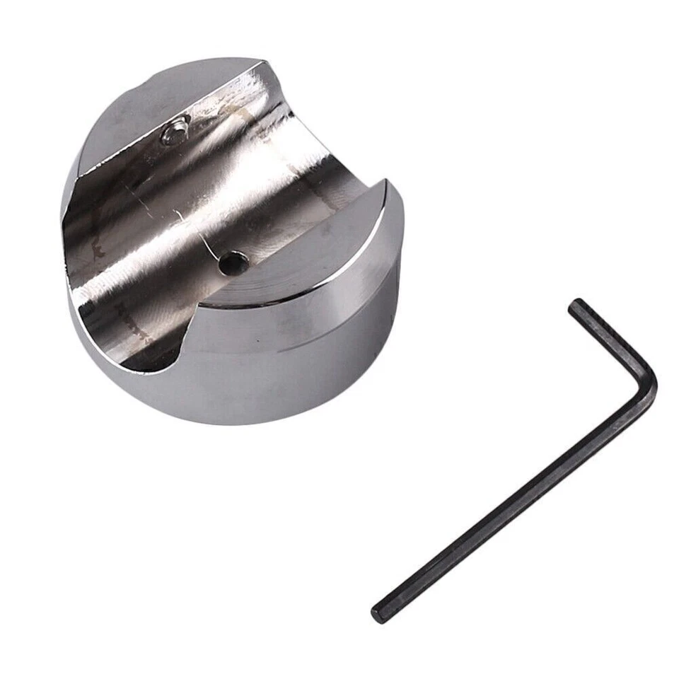 Termómetro cromado para manillar de 7/8" y 1" temperatura de montaje esfera negra Foto 3 de 4