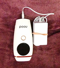 Nood IPL Hair Removal Device KCA423 Corded Electric White w/ Power Adapter
