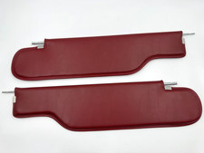 Burgundy Sunvisor Set For 1968 - 1972 Oldsmobile Cutlass 442 Convertible Burgundy Sunvisor Set For 1968 - 1972 Oldsmobile Cutlass 442 Convertible