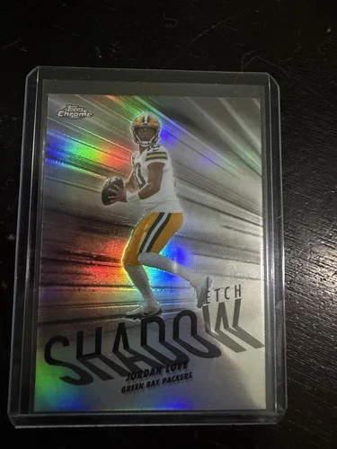 2025 Topps Chrome Jordan Love Base (RAW)