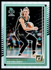 2025 Donruss WNBA Sabrina Ionescu 83 Holo New York Liberty