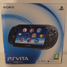Sony PlayStation Vita PCH-1103 3G/Wi-Fi Handheld System Black Box Guide