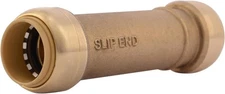 SharkBite 3/4 in. Push-to-Connect Brass Slip Coupling Fitting U3016LFA