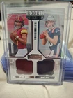 football card rookie Hayden Daniel's and Drake Maye get them before the hit big.