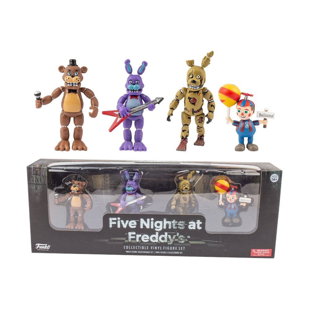 Five Nights at Freddy's Action Figures - Freddy, Chica, Foxy