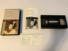 MADAMA BUTTERFLY PUCCINI VHS 1974 JEAN-PIERRE PONNELLE OPERA FRENI DOMINGO KERNS