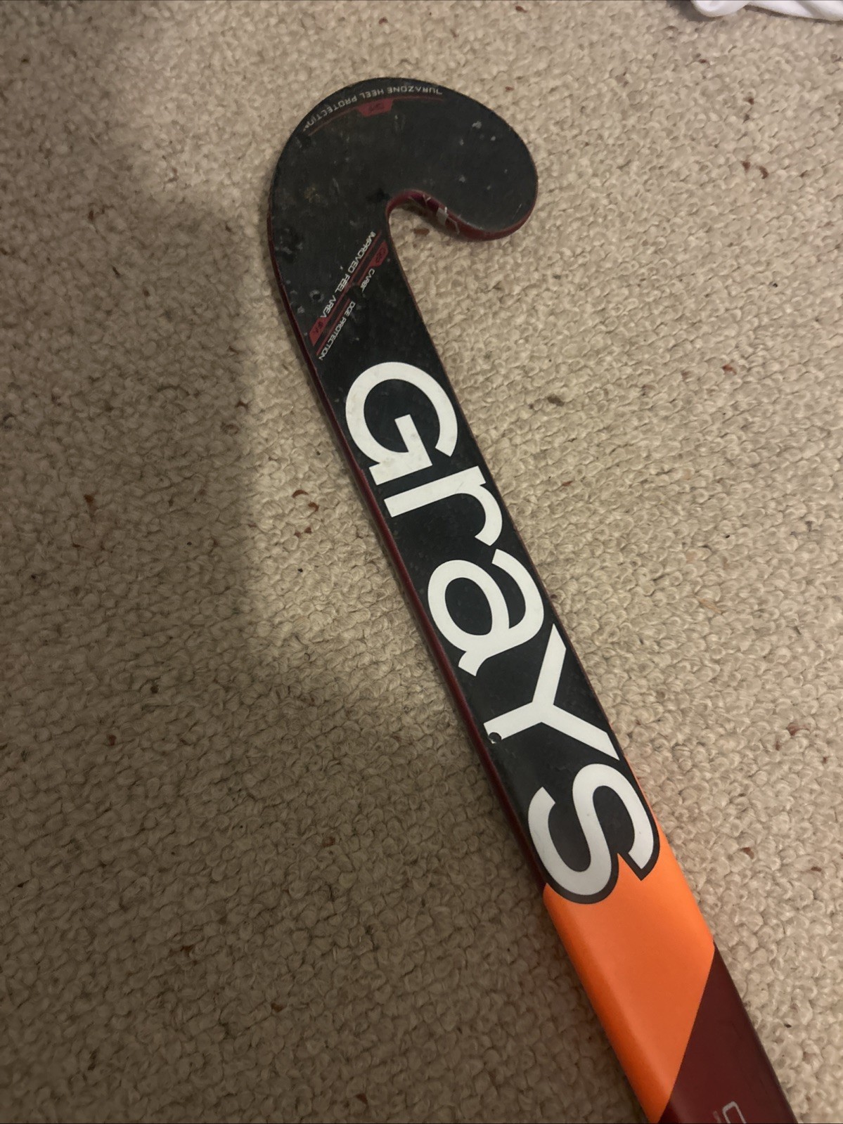 Grays GR7000 Jumbow Hockey Stick Red, 36.5 Light