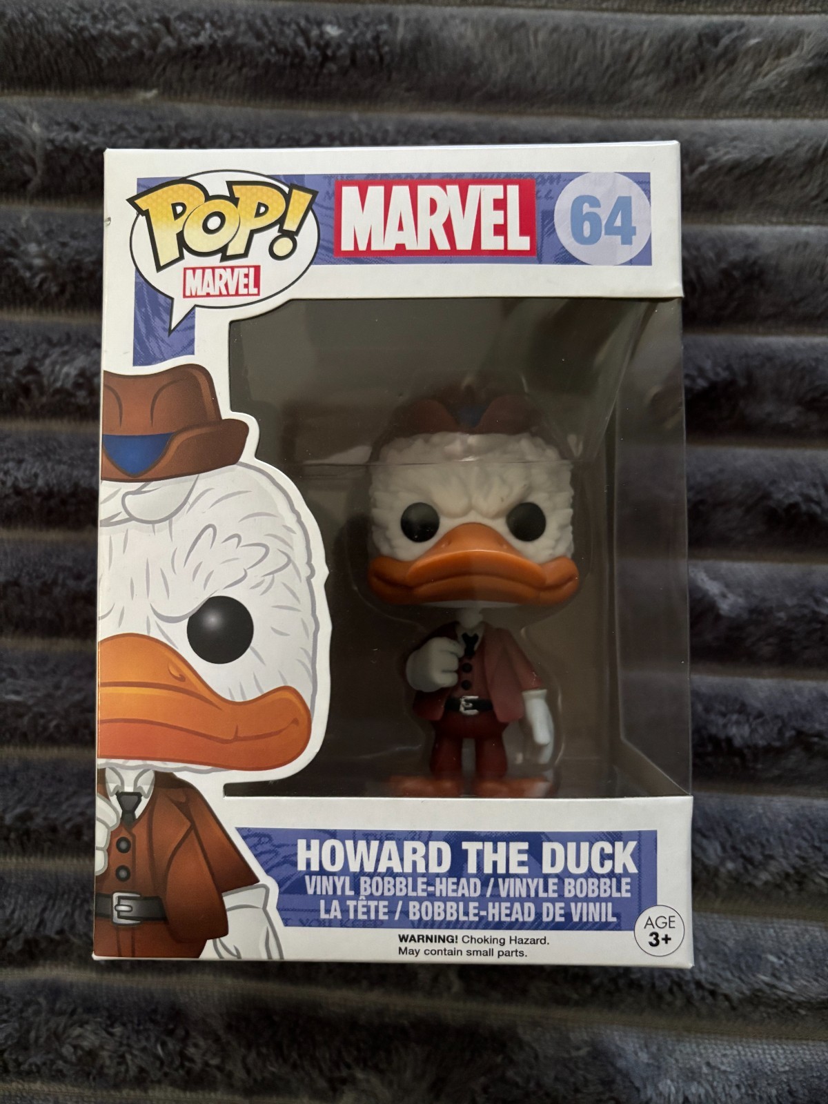 Howard The Duck 64 Funko Pop Sin Usar, En Caja 2017 Nuevo Cabeza Bobble Guardianes De La Galaxia